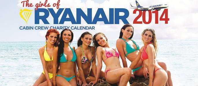 Ryanair renunţă la calendarele în bikini