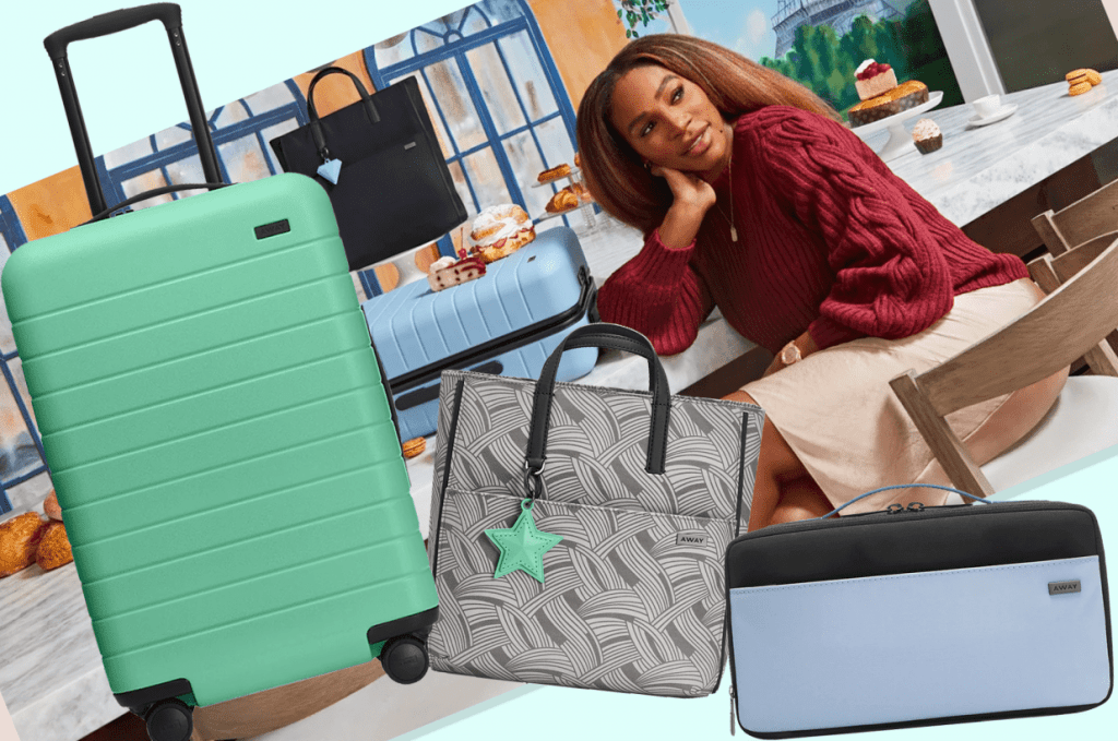 Serena Williams își lansează a doua colecție de bagaje