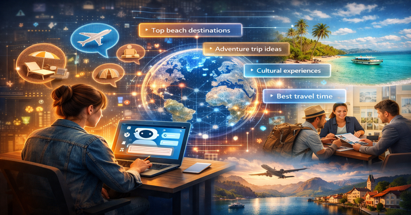 Inteligența artificială schimbă modul în care turiștii își planifică vacanțele