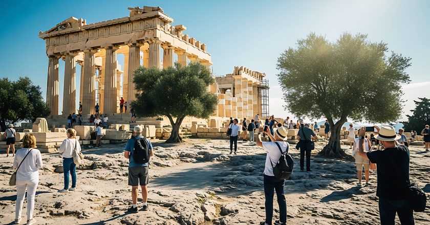 Grecia marchează venituri record din turism în 2025