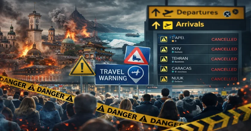 Tensiunile geopolitice afectează turismul global: Groenlanda alături de Venezuela, Iran, Taiwan și Ucraina
