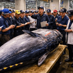 Un ton uriaș, un preț amețitor. Povestea peștelui care a făcut senzație la Tokyo